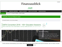 Tablet Screenshot of finanzausblick.net